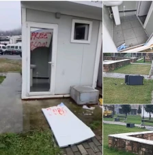 Вандализам на повеќе локации во Македонска Каменица, градоначалничката бара од надлежните да ги пронајдат сторителите - Либертас