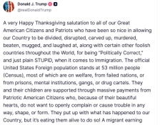 Трамп изјави дека сака трајно да ја запре миграцијата од посиромашните земји во САД - Либертас