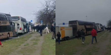 ХАОС НА УНГАРСКАТА ГРАНИЦА: 33 автобуси полни со патници „заглавени“ во колона – се враќаат во Македонија - Либертас