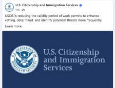 САД ја скратуваат важноста на работните дозволи за мигрантите на 18 месеци - Либертас