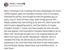 Трамп: Многу „гадови“ во САД го сакаа Епстин, а сега лажно тврдат дека не го познаваат - Либертас