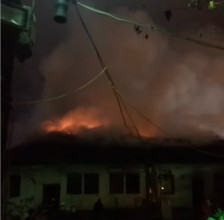 Пожар во објект на скопското Кале - Либертас