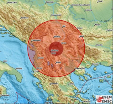 Утрово, почувствуван земјотрес на северот од Македонија - Либертас