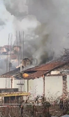 Пожар во средишниот дел на Неготино - Либертас