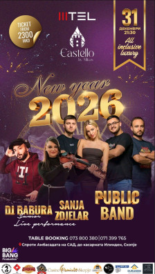 Бидете дел од најлудата новогодишна забава во Castello By Allikas! - Либертас