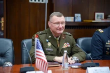 Командантот на Националната гарда на Вермонт, генерал-мајор Грегори Најт во посета на земјава - Либертас