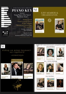 Млади пијанисти од 11 држави ќе се натпреваруваат на меѓународниот натпревар „Пијано клавиш“ во Скопје - Либертас