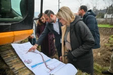 Ѓорѓиевски на увид на „Љубљанска“, се активира проект за пуштање во употреба на мостот во Карпош - Либертас