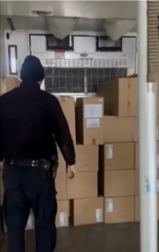 (ВИДЕО) Царината спречи обид за шверц на 5 200 штеки цигари - Либертас