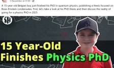 Тинејџер од Белгија доктор по Квантна физика - Либертас