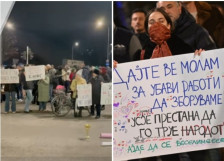 Блокада за воздух – Скопјани ја стопираа клучната раскрсница: Вечерва беше само предупредување - Либертас