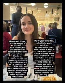 Грчко девојче (15) со швајцарско државјанство меѓу исчезнатите по пожарот - Либертас