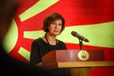 Сиљановска-Давкова му кажа на дипломатскиот кор: дека бил потребен "нов импулс на мултилатерализам" што ќе ги штител слабите - Либертас