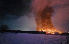 Видео:Голем пожар во фабриката „Комодита“ на Косово - Либертас