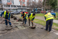 (ГАЛЕРИЈА) Герасимовски: Започна темелна трансформација на просторот на потегот во Градски Ѕид - Либертас