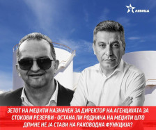 Левица: Зетот на Изет Меџити именуван за директор на Агенцијата за стокови резерви - Либертас