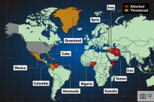 Мапа на сите земји што Трамп ги нападна или им се закани за една година - Либертас