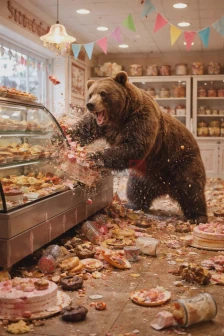 Мечка четврти пат ограби иста слаткарница - Либертас