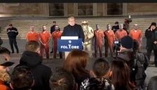 Бериша од протестот пред владата: Рама се движи кон државен удар и го блокира правосудниот систем, 2026 ќе биде година на падот на диктатурите - Либертас