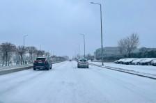 СДСМ: Цела Македонија во колапс, ВМРО ги изненади снег во јануари - Либертас