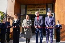 Пуштен во употреба новоизградениот дел од ООУ „Блаже Конески“ во Мичурин - Либертас