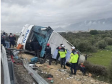 Осум загинаа, а 26 се повредени во автобуска несреќа во Анталија - Либертас