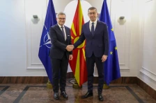 Мицкоски - Брунер: Остануваме посветени на градење силни и одржливи односи, засновани на меѓусебна доверба, почит и споделени европски вредности - Либертас