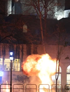 За насилните акти на синоќешниот протест во Тирана уапсени 46 лица - Либертас