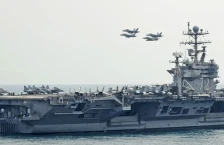 Американската морнарица собори ирански дрон во Арапско Море и спречи заплена на трговски брод во Ормутски Теснец - Либертас