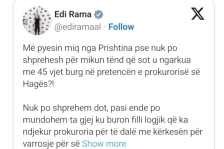 Рама: Не можам да ја разберам логиката на која се потпирало СО во Хаг, за да излезе со вакво „неразумно и неприфатливо барање“ - Либертас