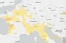 Западна Европа зафатена од топлотен бран, во Франција речиси 30 степени, во Швајцарија 20… - Либертас