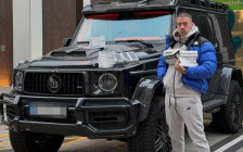 Уништен уште еден луксузен автомобил на Бака Прасе вреден 700.000 евра - Либертас