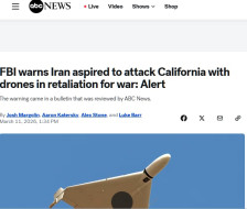Еј-Би-Си: ФБИ предупредува за можен ирански план за напад на Калифорнија со дронови - Либертас