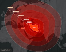 Израел објави мапа: „Иранските ракети сега можат да стигнат до речиси цела Европа“ - Либертас