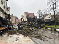ФОТО: Десетици паднати дрвја, покриви, блокорани улицо… откажана наставата во Загреб по силниот ветер - Либертас
