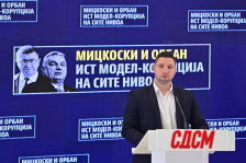 (ВИДЕО) Фрчкоски: Мицкоски и Орбан - ист модел, корупција на сите нивоа! - Либертас