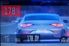 Санкциониран возач од Радовиш, се движел со брзина од 178 километри на час - Либертас