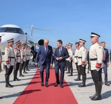 Муцунски го пречека претседателот на Швајцарската Конфедерација, Пармелан - Либертас