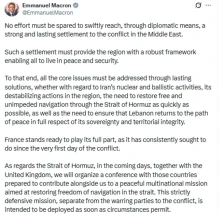 И Франција како и Велика Британија нема да се приклучи на американската блокада на Ормуската Теснина - Либертас