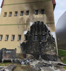 Вандали ја опожарија и оштетија зградата на Медицинското училиште во Битола - Либертас