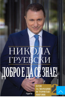 Груевски се ,,врати” во Македонија, ама само на книга - Либертас