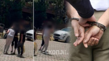 Уапсен насилникот кој ја тепаше и давеше сопругата среде Скопје, дома со нож им се заканувал на сопругата и ќерката - Либертас