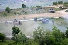 Во близина на Бујановац се одржа тактичка вежба како дел од првата заедничка воена вежба меѓу Србија и НАТО - Либертас