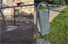 (ВИДЕО) Левица: Митески плаќа 36 милиони денари за одржување - урбана опрема во распад - Либертас