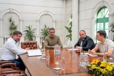 Мицкоски и Ѓорѓиевски на средба во Владата за проекти на Град Скопје - Либертас