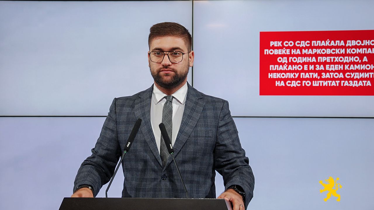 (Видео) Манасиевски: РЕК со СДС плаќала двојно повеќе на „Марковски компани“ од година претходно
