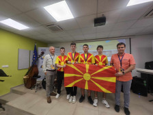 Македонски информатичари освоија сребрен и бронзен медал на Јуниорската балканска олимпијада по информатика во Кипар