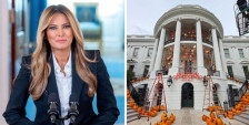 Меланија Трамп ја украси Белата куќа за Ноќта на вештерките