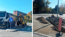 Почна поставувањето семафори на крстосницата кај „Васко Карангелевски“ во Аеродром