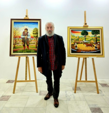 Ретроспективна изложба на слики „55 години ликовно творештво” на Боро Арсовски-Бабата во Прилеп